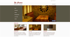 Desktop Screenshot of dafranco.be